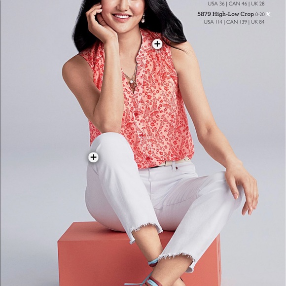 LAST CHANCE * NWT | CABi 5879 High Low Jeans - Picture 4 of 11